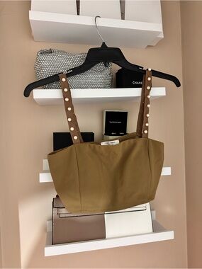Mocha Pearl strap crop top
